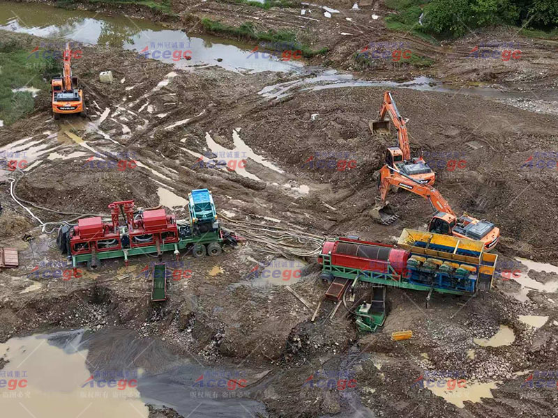 移動式砂金設(shè)備